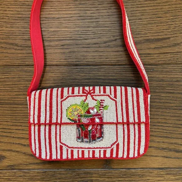 Fiona Beaded Bag - Food and Drink Edition - BRAND NEW - Picture 4 of 8